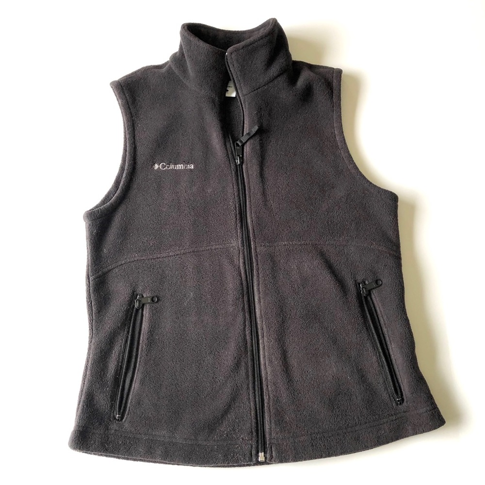 Columbia Benton Springs Black Fleece Vest